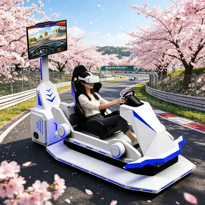 ダイナミックF1 VR 室内レーシングカーシミュレーター 3 DOF 娯楽公園のためのモーション機器