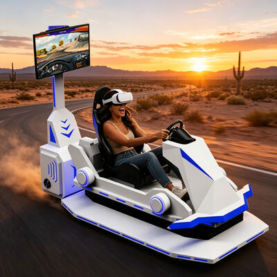 F1 レースゲームマシン 3 DOF 9D VR レーシングシミュレーター アーケード 運転シミュレーター 室内 メタル バーチャルリアリティ機器