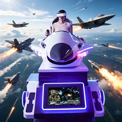 大型3Dダイナミックフライトシミュレータ 9d VRファイター 室内ホーム プラスチックPC 宇宙カプセル 航空機 ゲーム機器 ショッピングモール