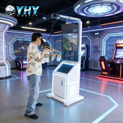 屋内スポーツプラットフォーム VR バトルシミュレーター シングルプレイヤー 9D 銃機 VR ヘッドセット ショッピングモール