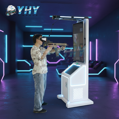 屋内スポーツプラットフォーム VR バトルシミュレーター シングルプレイヤー 9D 銃機 VR ヘッドセット ショッピングモール