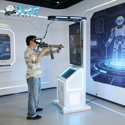 シングルプレイヤーVR インタラクティブな銃戦機器 仮想現実ゲームマシン シミュレーター 娯楽ゲームセンター