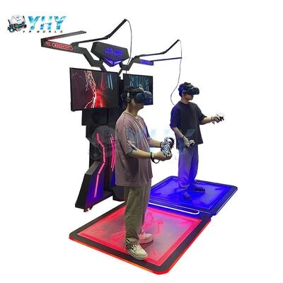 アーケード バーチャルリアリティ ダンスミュージックシミュレーター VRウォークプラットフォーム 2人 VRバトルゲームシミュレーター