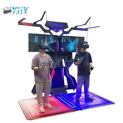 ゴールデンハンド 9D VR インタラクティブシミュレーター スタンドアップ プラットフォーム 2 プレイヤー インドール/アウトドア 耐久性金属/プラスチック HTC Vive