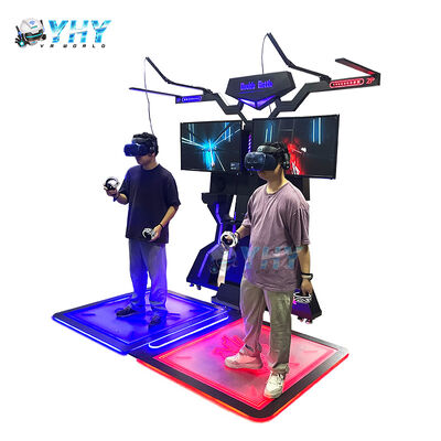 VRシミュレーター バーチャルリアリティ エクストリームマシン 2人のプレイヤー ウォーキングスペース インタラクティブなショッピングモール 室内 屋外