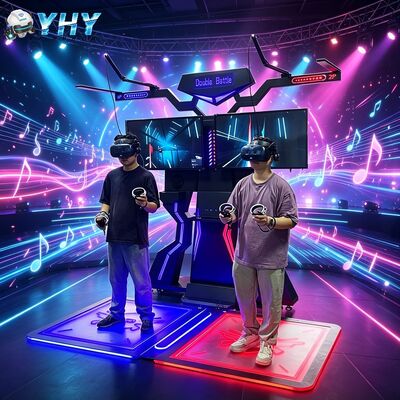 VR 360 バーチャルリアリティ 2人のプレイヤー バトル プラットフォーム メタル&ファイバーグラス 建設 屋内ショッピングモール用