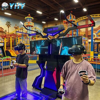広州ゲームパーク 中国バトルゲーム 2人プレイスペースVR FPSゲームシミュレーター VRアリーナ