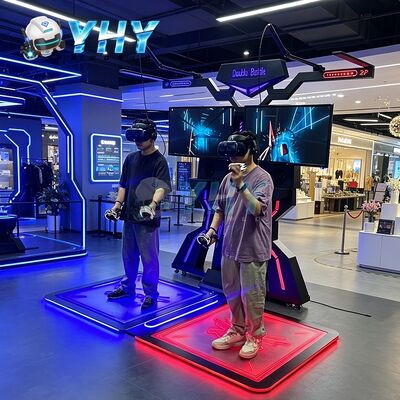 広州ゲームパーク 中国バトルゲーム 2人プレイスペースVR FPSゲームシミュレーター VRアリーナ