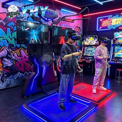 ダブルプレイヤー VR バトルシミュレーター バトルアリーナ VR ダンスゲームマシン