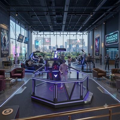 ファッションVR ウォーキングプラットフォーム アミューズメントパーク 仮想現実 9d ゲームコンソール VR CS VR シミュレーター ゲームコンソール