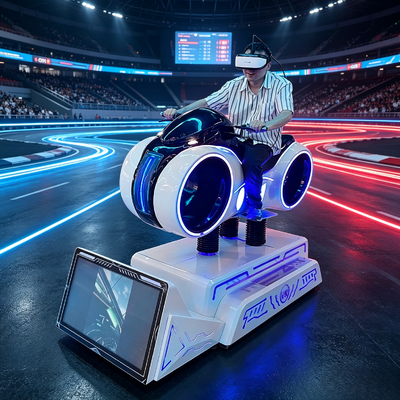 人気急上昇中 屋内VRバイクレースシミュレーター バーチャルリアリティゲーム機 高需要機器