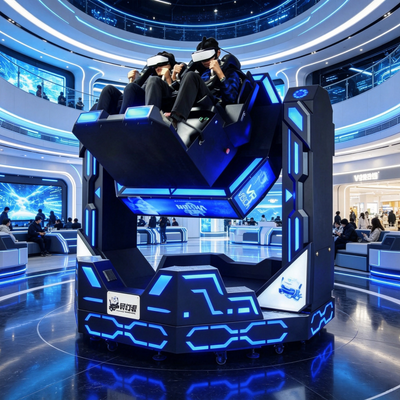 高収入の商用VRテーマパーク 乗車 双人座 1080度ローラーコースター モーションシミュレーター