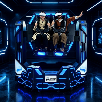速報 VR アミューズメント ライド 1080度 VR 360 720 1080 フライト&ローラーコースターシミュレーターマシン
