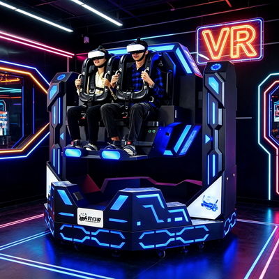 認定商用 360 720 1080度回転 9d Vrローラーコースター Vrゲームマシン アーケード機器メーカー