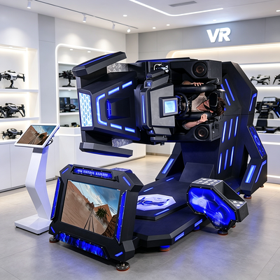 Cost-Effective 3-in-1 360 Degree VR Motion Simulator Equipment for Shopping Malls