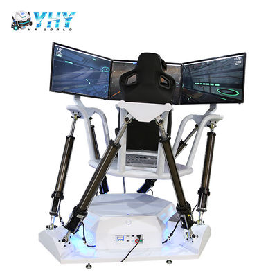 6 DoF Car Racing Games Race Simulator VR Driving Arcade Game Machine with Steering Wheel Pedals Indoor Park Fun 