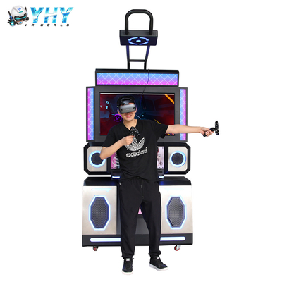 タッチ画面9D VRのシミュレーターの動きのダンスのアーケードのバーチャル リアリティ機械