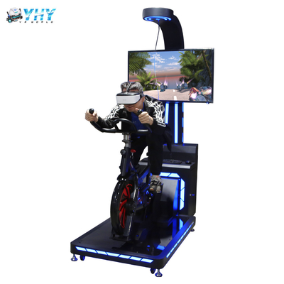 9d Vrの自転車のゲームのシミュレーターのバイクのライド・シミュレータの屋内スポーツの催し物