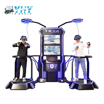 運動場2スクリーンのバーチャル リアリティのシミュレーターの戦いのゲームのプラットホーム