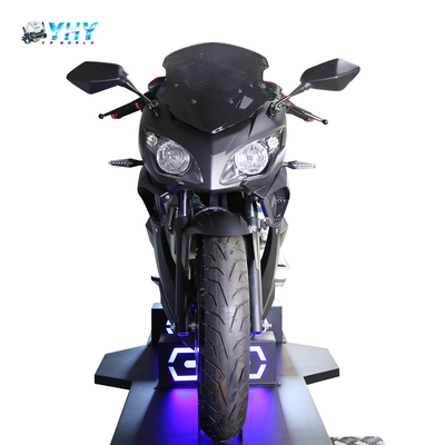 VRのモーターバイクのゲームを運転する競争のシミュレーターの屋内涼しい形9Dの高速