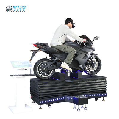 3 DOF VRのモーターバイクのゲームのシミュレーターの競争の乗車1500w