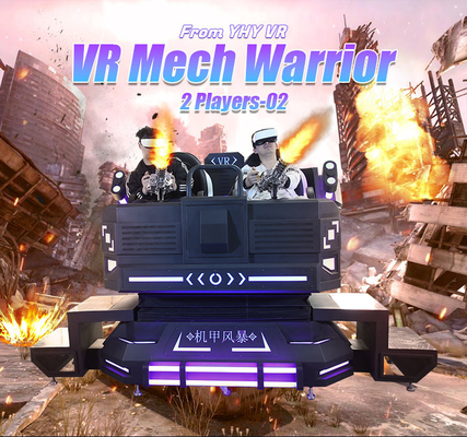 YHY VR 工場 VR 撮影機 仮想現実 2人向けアーケード機器 ショッピングモールで人気の9Dメックウォリアー映画館