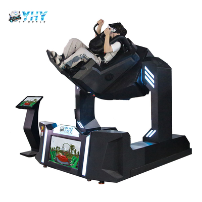 YHY 720度バーチャルリアリティ回転シミュレーターVRジェットコースターローリングゲーム機 360度回転チェア