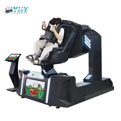 YHY 9D VR720 魅力的なジェットコースターバーチャルリアリティゲーム機シミュレーターエンターテイメント屋内ファン