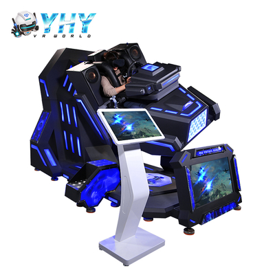 360度シミュレーター回転ゲーム機 仮想現実ドライビングカー 9D VRチェア 屋内プレイグラウンド