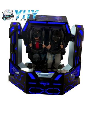 Commercial Virtual Reality 1080 9D VR Roller Coaster Double Seats Game Simulator Indoor Amusement Theme Park 