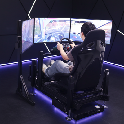 人気 モーションシムリグ アルミプロファイル レースカー 運転シミュレーター ゲームシート シム レーシング コックピット