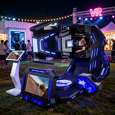 究極のセキュリティ 360度回転VRシミュレーター（ショルダーセーフティロックシステム付き）