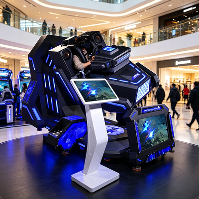 高交通 360 VR モーションアケード機器 32 インチ 外部ライブディスプレイスクリーン