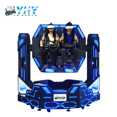 2ジェット コースターVRのシミュレーション・ゲームが付いている座席9D VRシミュレーター8.0KW