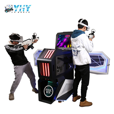 2人のプレーヤーのための小型サイズVRの戦いの射撃のゲームのシミュレーター